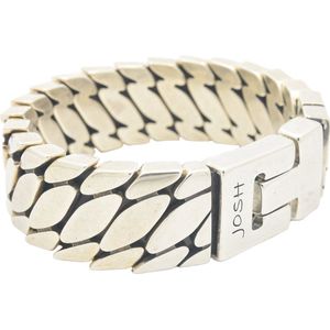 Josh - 03497-BRA-S - Armband - Zilver - Legering