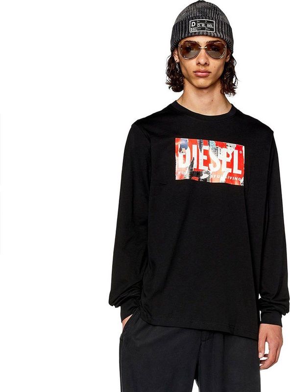 Diesel - Just L6 - T-shirt - Katoen - Met Lange Mouwen