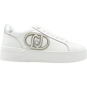 Liu Jo Silvia 93 Lage sneakers - Leren Sneaker - Dames - Wit - Maat 38