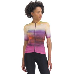 Sportful Flow Supergiara W Jersey - Carmine Rose Yellow