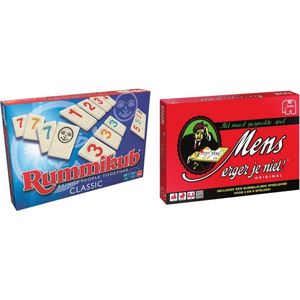 Spellenbundel - 2 Stuks - Rummikub & Mens Erger Je Niet