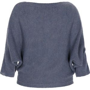 DreiMaster - Comfy - Gebreide Trui - Donkergrijs - Losse Pasvorm