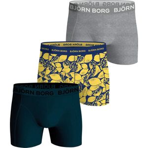 Bjorn Borg 3-Pack jongens boxershort - Lemons - 152