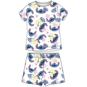 Disney Lilo en Stitch Pyjamaset Wit Maat 104