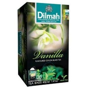 Dilmah thee vanille 1 x 20 zakjes
