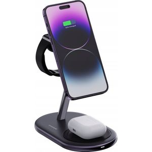 Innostyle® 3in1 - Docking station - Oplader - Voor iPhone AirPods