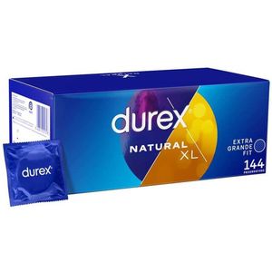Durex Natural XL- Condooms - Extra Groot - 144 stuks