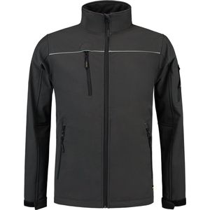 Tricorp 402006 Softshell Luxe - Donkergrijs - 7XL