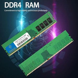 16 GB 2666 MHz DDR4 PC4-21300 Desktop RAM Upgrade - Niet-ECC Niet-gebufferd 1.2V CL19 1Rx8 Enkele Rank 288 Pin