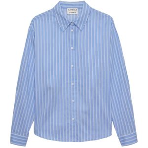 Catwalk Junkie Blouse - Open Rug - Blauw - 36
