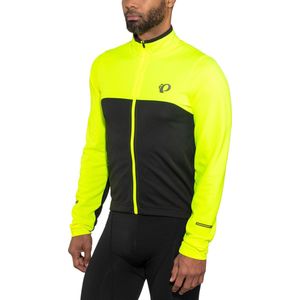 PEARL iZUMi Select Fietsshirt lange mouwen Heren geel/zwart Maat S