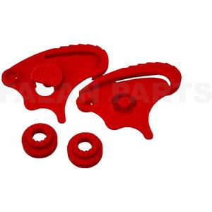 Roof - Boxer Helm Oortjes Set - Rood