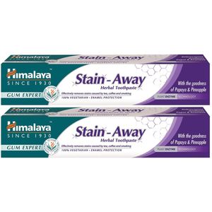 Himalaya Gum Expert Herbal Toothpaste - Stain Away - 75ml (Pack of 2)