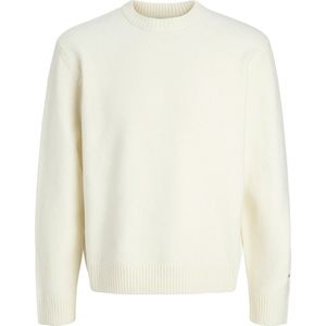 Jack & Jones - Jornorrebro Knit Crew Neck - Gebreide Trui - Wit