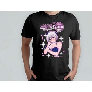 Futsukayoi Black - T Shirt - Anime - AnimeLove - OtakuLife - AnimeGirl - AnimeLiefde - OtakuLeven - AnimeVerslaafd - AnimeMeisje