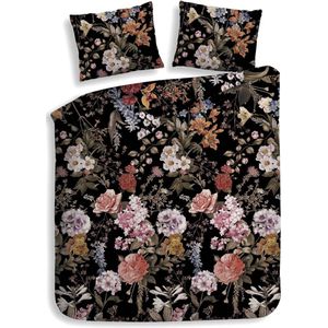 Dekbedovertrek Heckett Lane Jane Flanel - Black