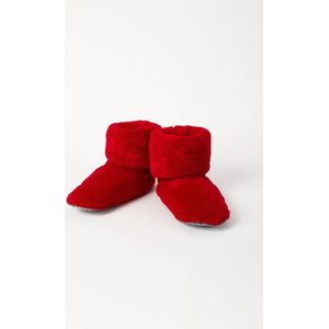 Woody pantoffels - rood - 212-1-CSB-M/407 - maat 30/34