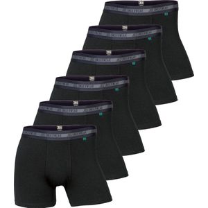 JBS 6P bamboe boxers zwart - S