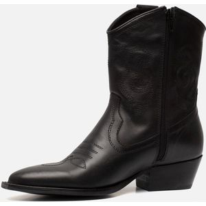 Ann rocks enkellaarsjes zwart sale
