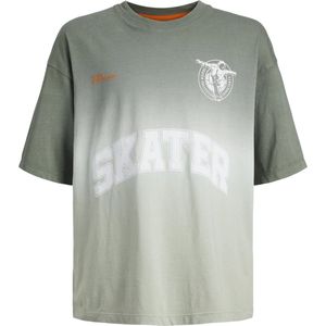 Jack Jones jongens T-Shirt OCSC DIPDYE Desert Sage Volume Fit