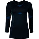 Odlo - Performance Evolution Warm - Lange Mouwen Basislaag - Blauw