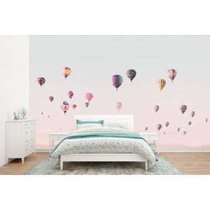 Luchtballon - Woestijn - Lucht - Landschap - Natuur - Behangpapier