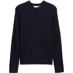 TOM TAILOR - Trui - Navy - Knitwear - Lange Mouw