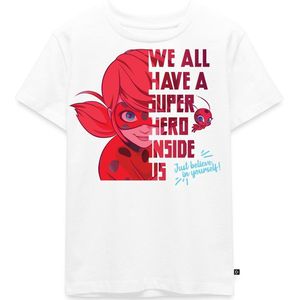 Miraculous We All Have A Superhero Inside Us Premium T Shirt Kinderen