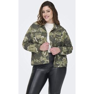ONLY CARMAKOMA - CARCAVA AOP JACKET OTW - Gewatteerde Jas - Dames