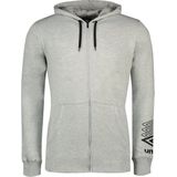 Umbro Terrace Sweatshirt Met Rits Grijs M Man,Vrouw