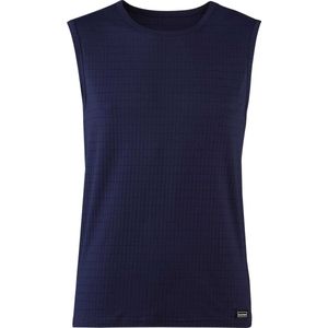 Bruno Banani - CHECK LINE 2.0 - Tanktop - Marine Ruit