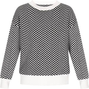 myMo ROCKS Trui  zwart / wit