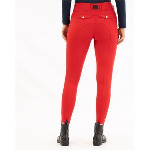 Br Paardrijlegging Br Jolie Full Grip Rood - 38