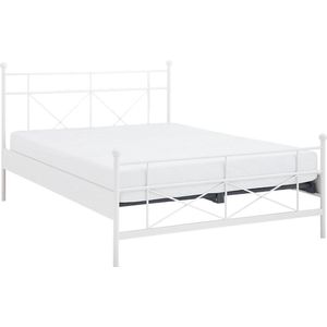 Beter Bed Milano Metalen Bedframe - Tweepersoons - 160x210cm - Wit