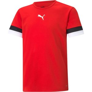 Puma Teamrise Shirt Korte Mouw Kinderen - Rood | Maat: 164