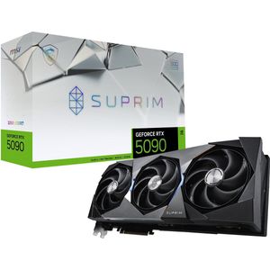 MSI NVIDIA GeForce RTX 5090 32G SUPRIM SOC - Videokaart - 32GB - GDDR7 - PCIe 5.0 - 1x HDMI 2.1b - 3x DisplayPort 2.1a