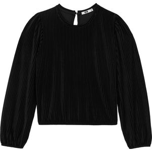 WE Fashion Meisjes T-shirt met velvet