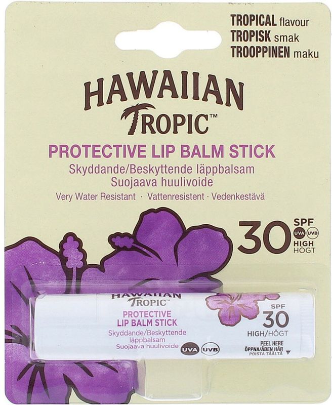Hawaiian Tropic - Protective Lip Balm - Glanzend - 4 g - SPF 30