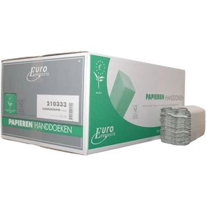 Handdoekpapier C-vouw Naturel 1lgs 33x25cm 24x150st#