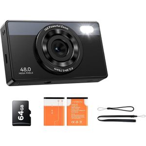 Fotocamera - Fototoestel - Zwart