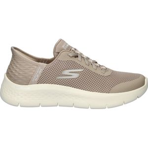 Skechers Go Walk Flex - Grand Entry Dames Instappers - Taupe - Maat 37