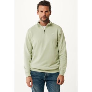 Mexx Half Zip Sweater Light Green Heren - Maat M