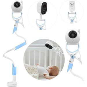 Babyfoon met Camera - 360-graden draaibare camera - Nachtmodus - Groot display - App ondersteuning - Geluidsdetectie