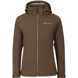 Alpine Pro - Hoora - Softshelljack - Groen - Dames