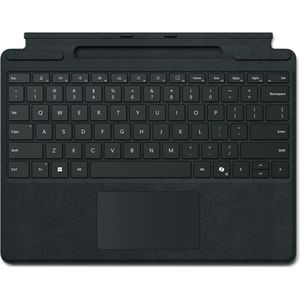 Microsoft Surface Pro Keyboard with pen storage for Business AZERTY Belgisch Microsoft Cover port Zwart
