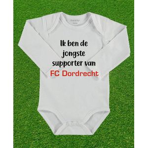 Rompertje jongste supporter van FC Dordrecht
