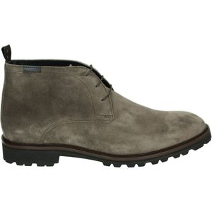 Floris van Bommel SFM-50082-34-02 - Heren sneakersHeren veterschoenVrije tijd half-hoog - Kleur: Taupe - Maat: 46