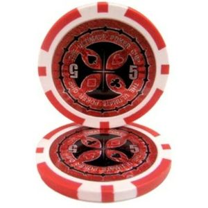 Ultimate pokerchip 11.5g - Value 5 - 25st. - Texas Hold'em Poker Chips - Fiches voor Pokeren
