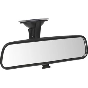 VCTparts Universele Achteruitkijkspiegel Binnenspiegel 212x56mm met Zuignap