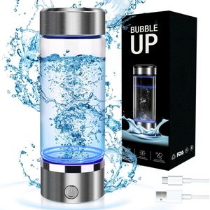 BubbleUP waterstof generator - Drinkfles volwassenen - H2 water - hydrogeen water - 1700 PPB - 550 ml - Antioxidant - incl. E-guide